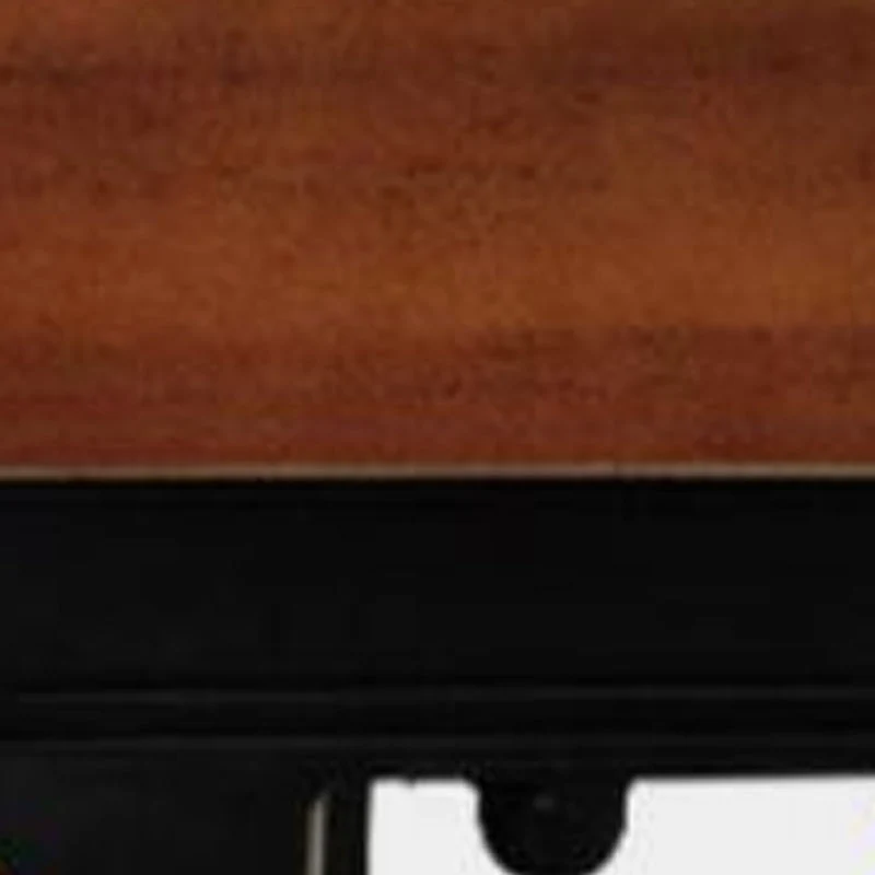 Bureau d'ordinateur industriel en bois, bureau de jeu rectangulaire naturel Clearhalo
