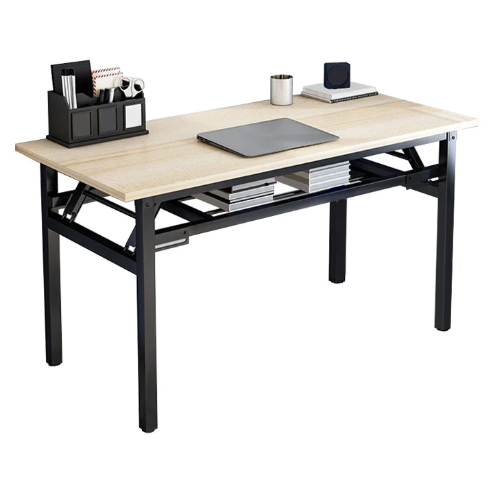Bureau d'ordinateur rectangulaire en bois, bureau d'écriture contemporain de 23 pouces de large Clearhalo