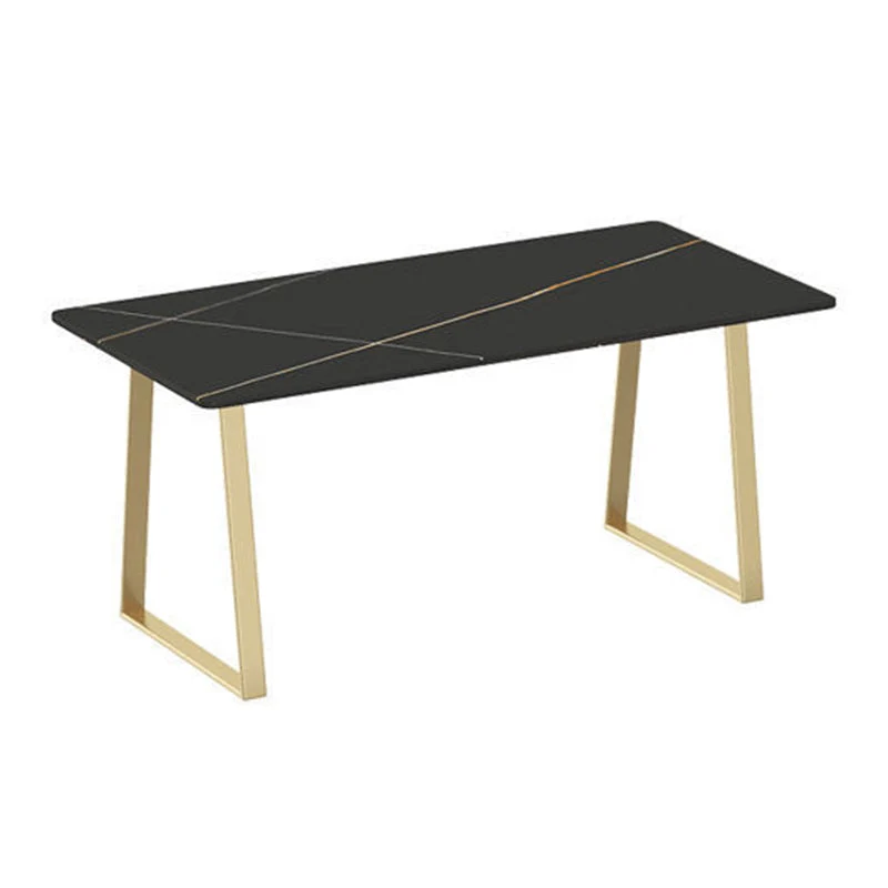 Bureau d'ordinateur rectangulaire Glam de 29,53 po de hauteur, finition antique Clearhalo