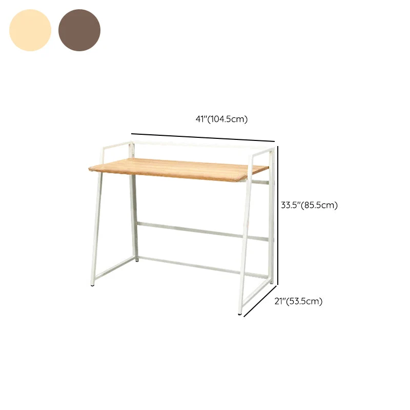 Bureau de dortoir pliant, bureau rectangulaire contemporain Clearhalo