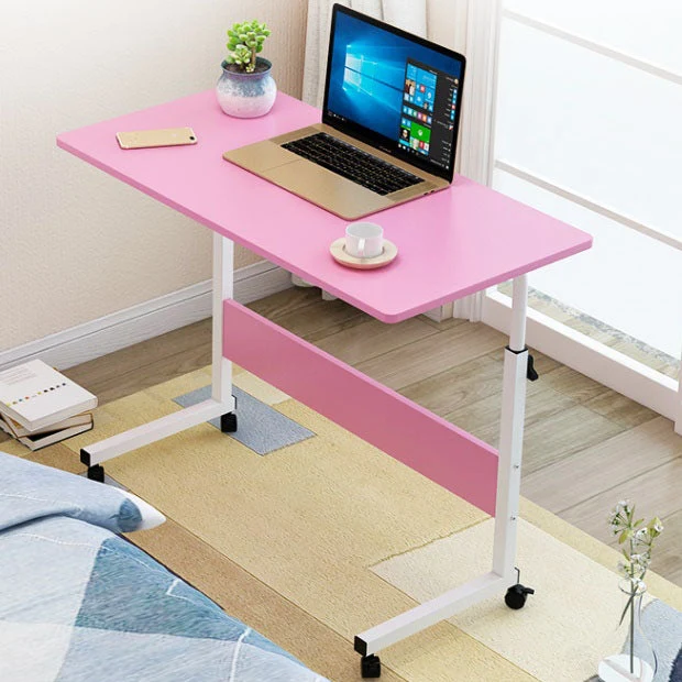 Bureau à hauteur réglable de Style moderne, bureau en bois artificiel pour chambre à coucher et maison Clearhalo