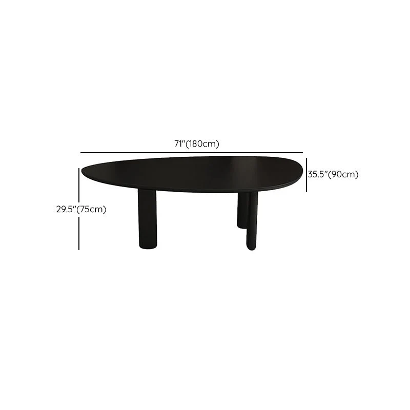 Bureau industriel gris Bureau en pin Parsons 29,5" de haut Clearhalo