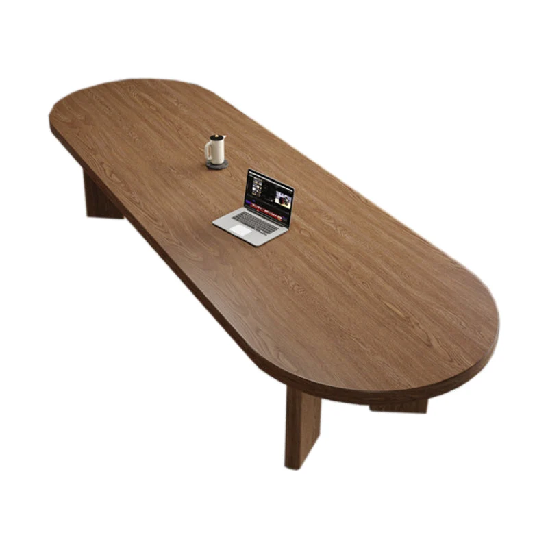 Bureau moderne en bois massif, base Parsons, bureau d'écriture de 29,53 po de hauteur Clearhalo