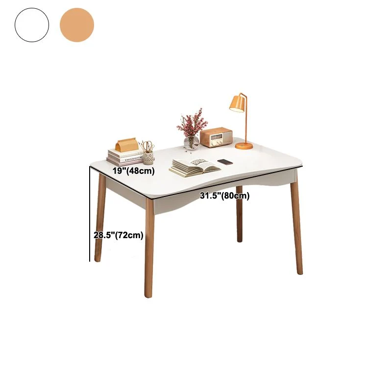 Bureau moderne et contemporain Bureau en bois pour chambre à coucher Clearhalo