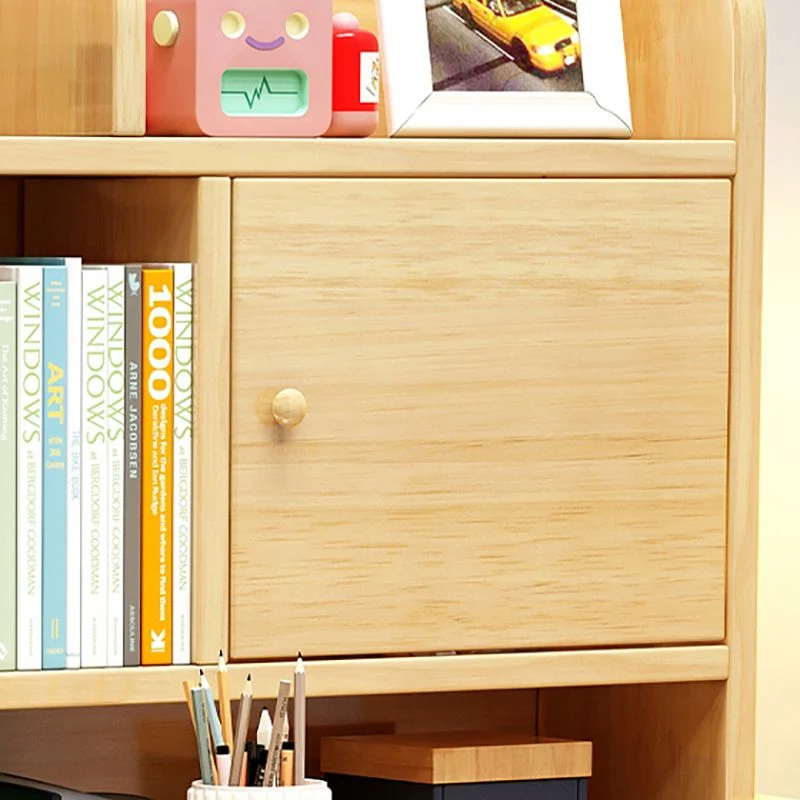 Bureau rectangulaire en bois massif, bureau d'écriture moderne pour la maison Clearhalo