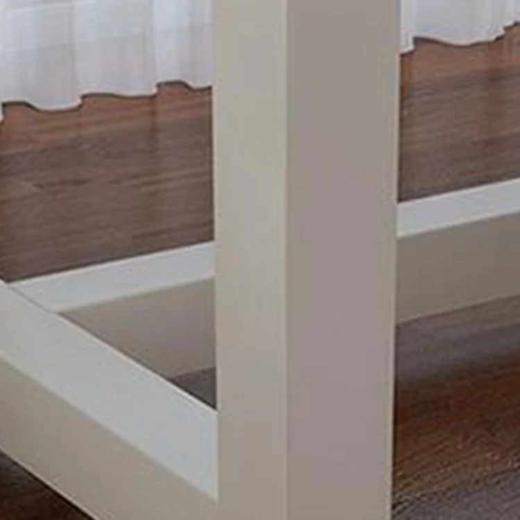 Bureau rectangulaire, maison, chambre à coucher, bureau en bois artificiel Clearhalo
