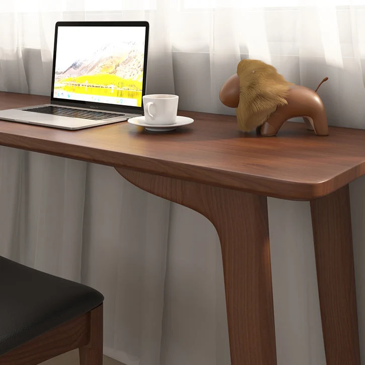 Bureau de style contemporain Bureau de dortoir de chambre à coucher en bois massif Clearhalo
