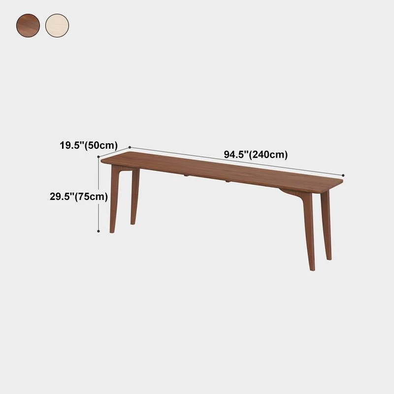 Bureau de style contemporain Bureau de dortoir de chambre à coucher en bois massif Clearhalo