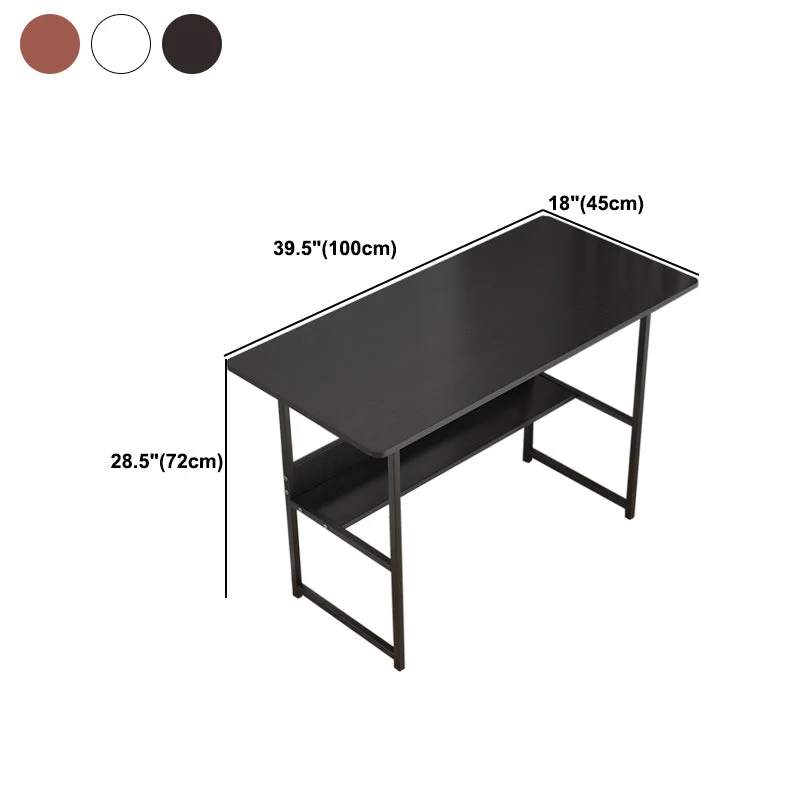 Bureau de style contemporain Bureau rectangulaire pour bureau de salle d'étude Clearhalo