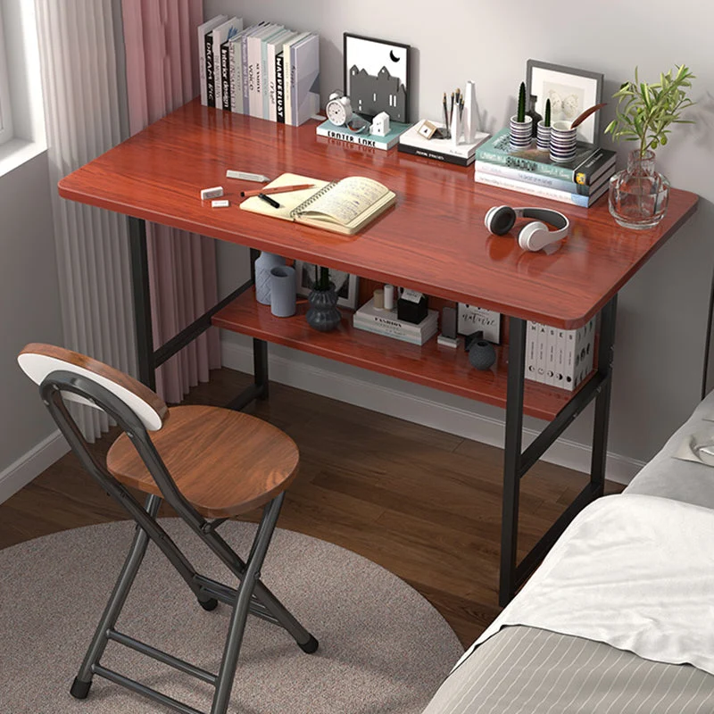 Bureau de style contemporain Bureau rectangulaire pour bureau de salle d'étude Clearhalo