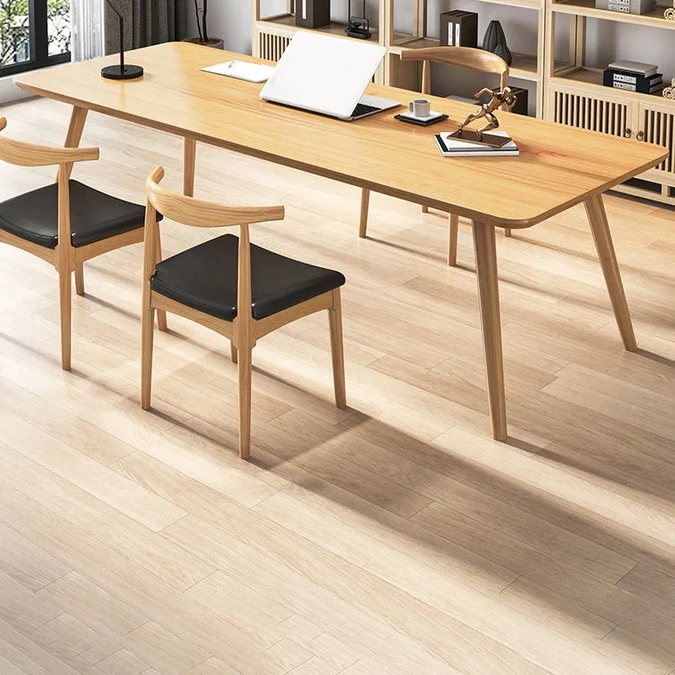 Bureau de style contemporain Bureau de réunion en bois massif Clearhalo