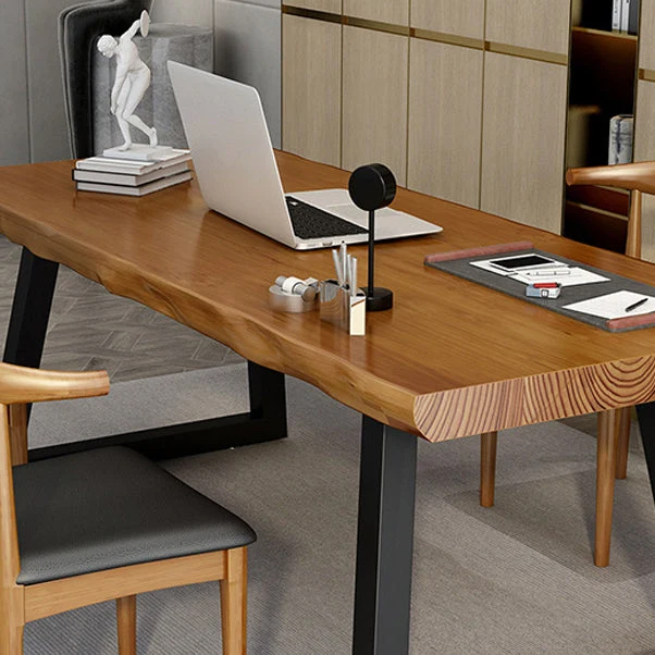 Bureau de style moderne Bureau marron et bureau d'étude Clearhalo