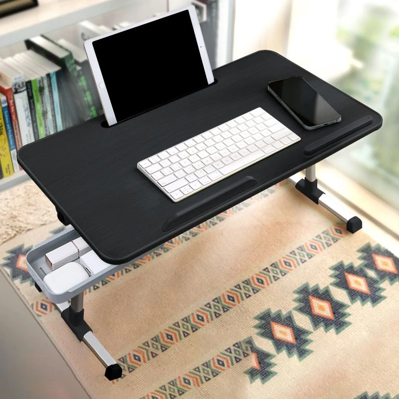 Bureau de travail en bois de bureau de style moderne de forme rectangulaire avec 2 pieds pour la maison Clearhalo