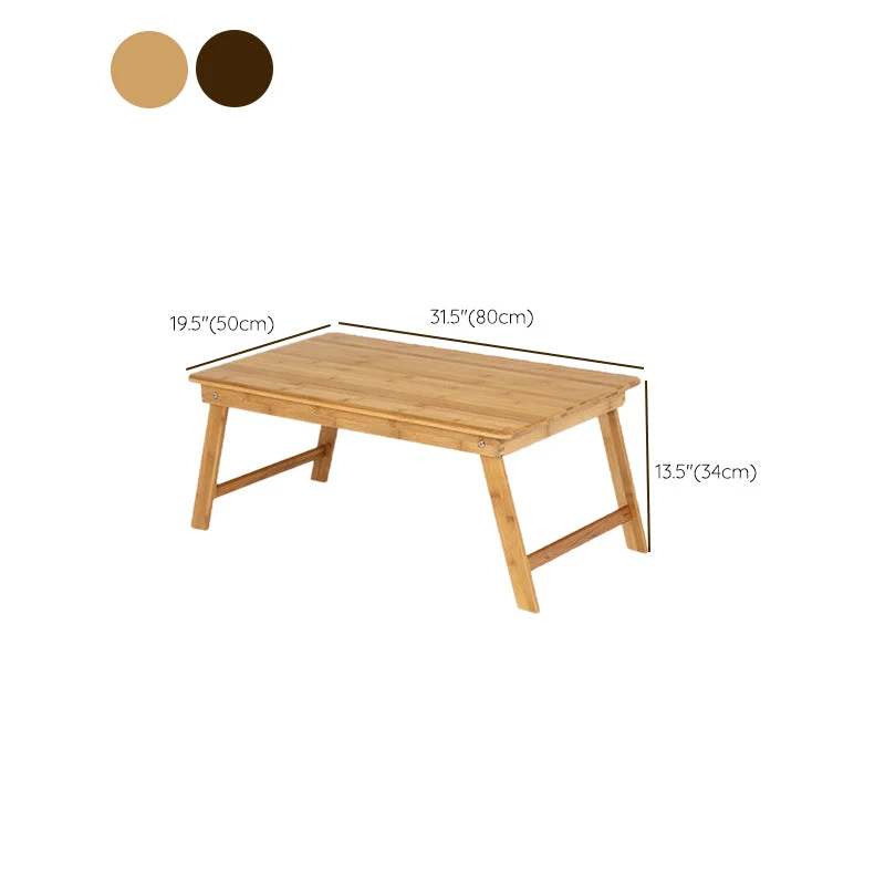 Bureau de travail contemporain en bois de forme rectangulaire avec 4 pieds Clearhalo