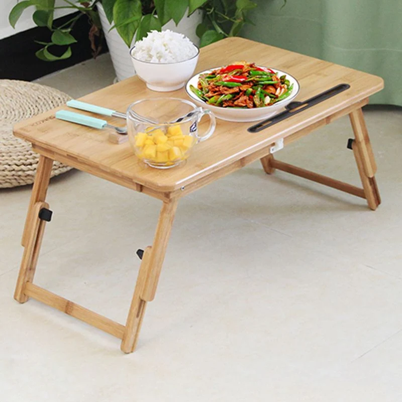 Bureau de travail moderne en bois de forme rectangulaire avec 2 pieds pour la maison Clearhalo