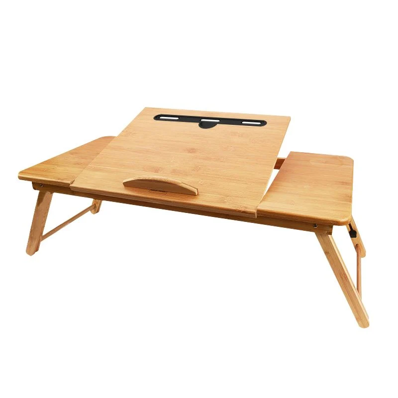 Bureau de travail moderne en bois de forme rectangulaire avec 2 pieds pour la maison Clearhalo