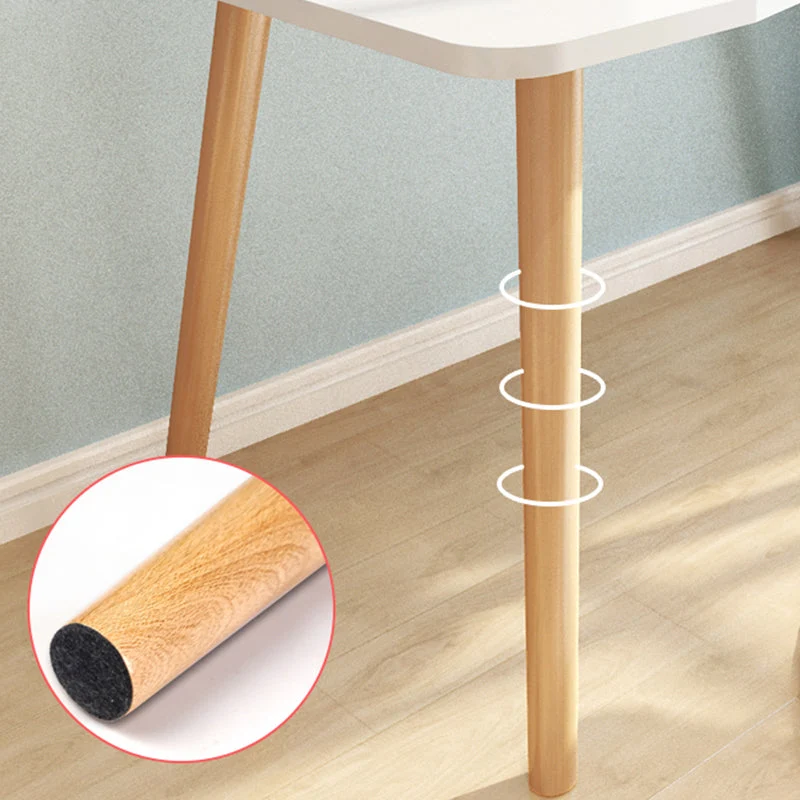 Bureau de type base Parsons Bureau d'écriture contemporain en bois Clearhalo