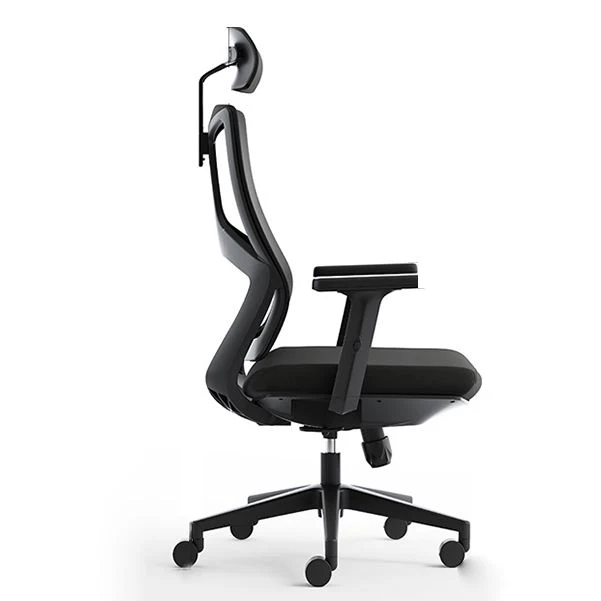 Chaise de bureau AirGrid respirante pivotante de chaise de bureau contemporaine de 25"W Clearhalo