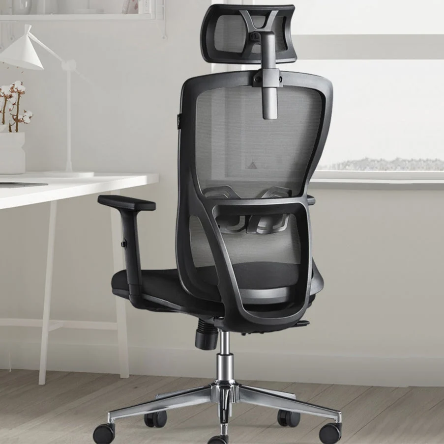 Chaise de bureau AirGrid respirante à roues contemporaines de 16 po de large Clearhalo