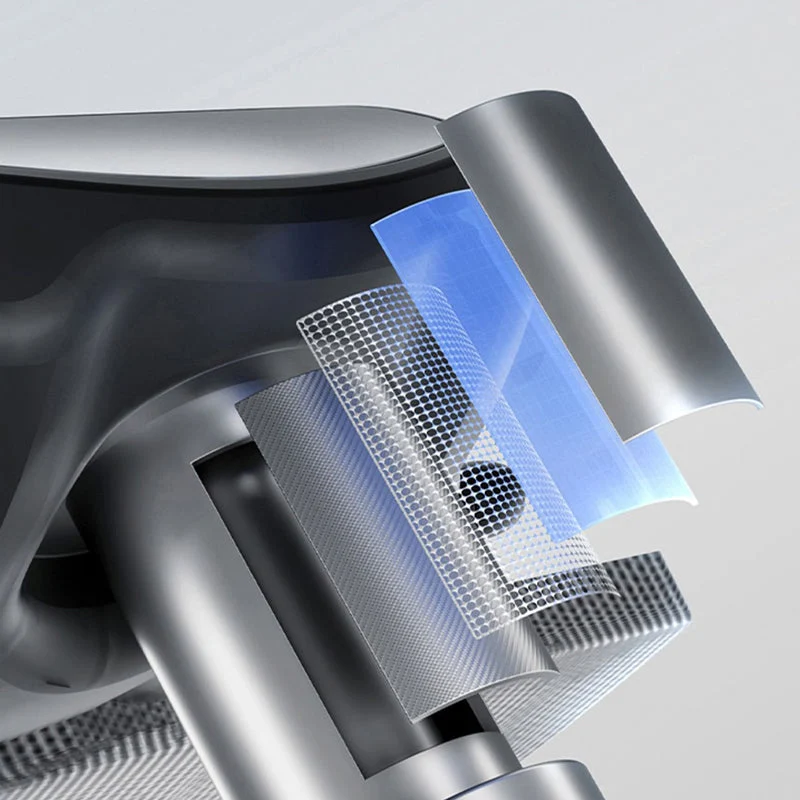 Chaise de bureau à bras amovibles, chaise ergonomique moderne avec dossier respirant Clearhalo