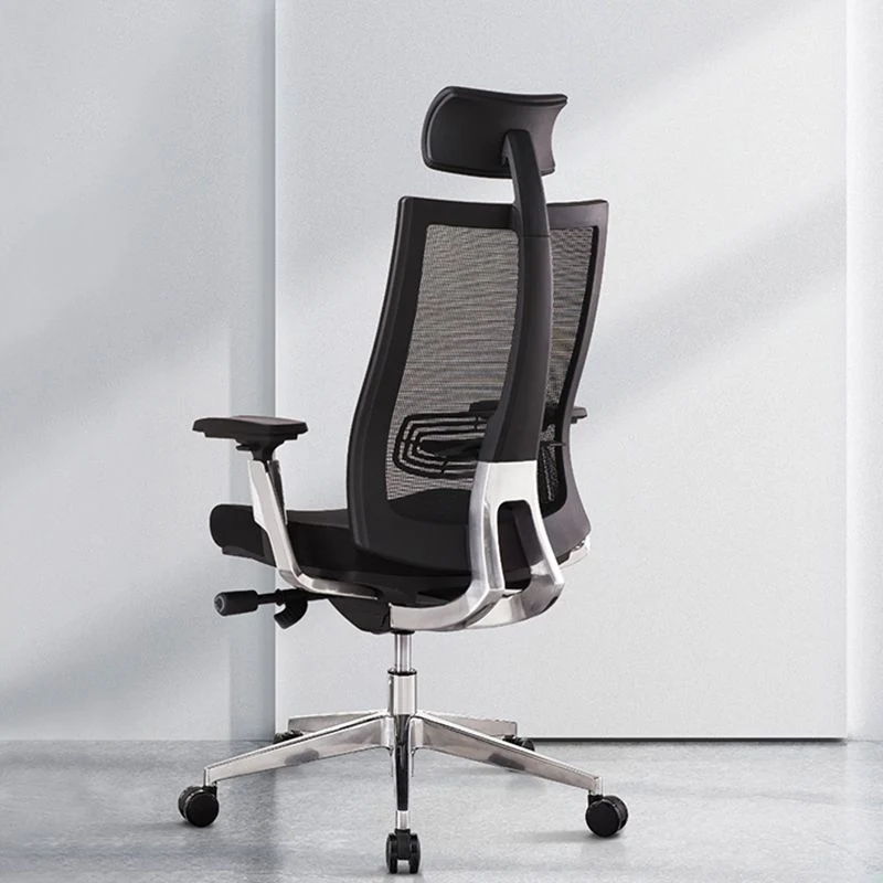 Chaise de bureau à bras amovibles, ergonomique et moderne, sans détresse, avec roulettes Clearhalo