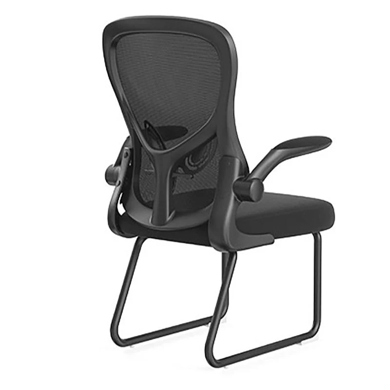 Chaise de bureau de bras démontables aucune chaise de bureau moderne ergonomique pénible Clearhalo