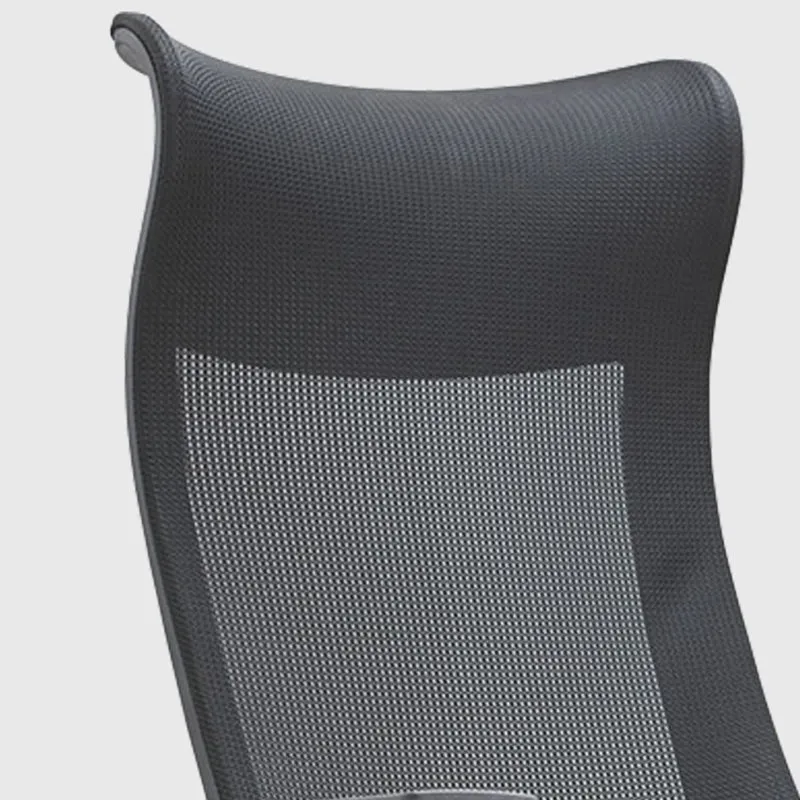 Chaise de bureau à bras fixes, mécanisme d'inclinaison, chaise de bureau ergonomique sans détresse avec roulettes Clearhalo