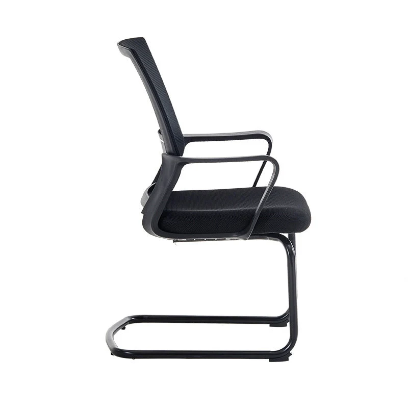 Chaise de bureau à bras fixes moderne, chaise de bureau ergonomique et respirante AirGrid Clearhalo