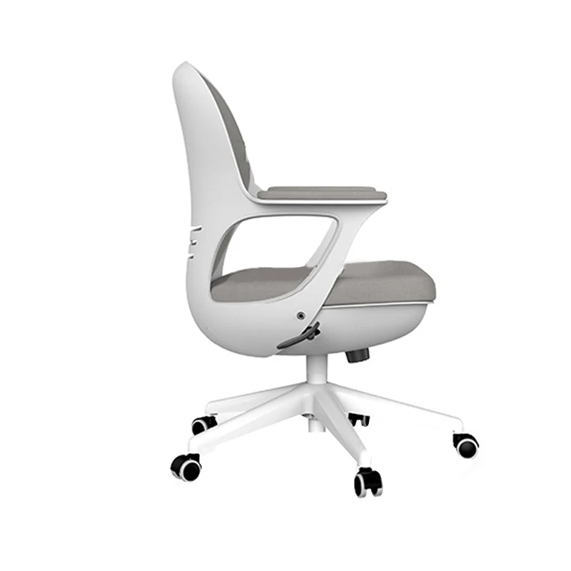 Chaise de bureau à bras fixes, sans pénible, ergonomique, hauteur de siège réglable Clearhalo