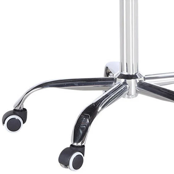 Chaise de bureau à bras rembourrés modernes, chaise de siège réglable en cuir Clearhalo