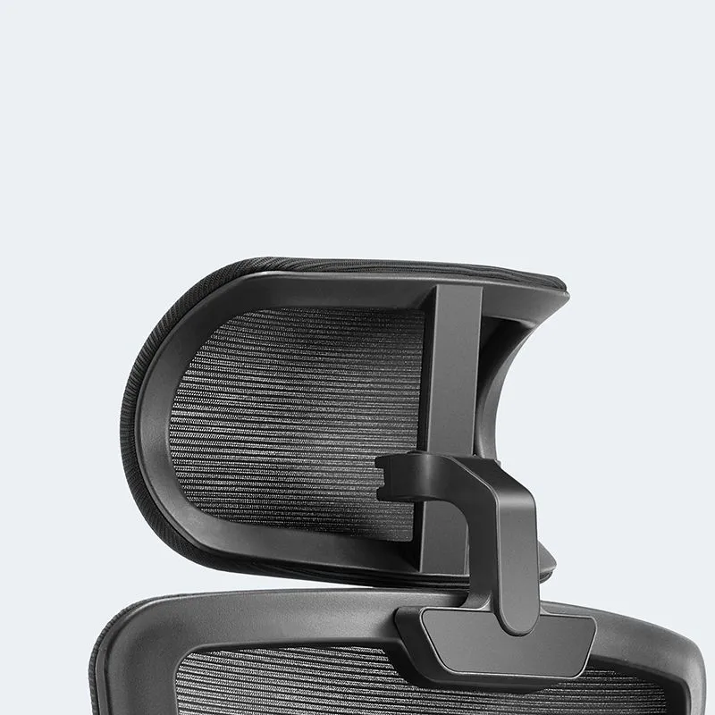 Chaise de bureau à bras réglable modernisme avec roulettes Clearhalo