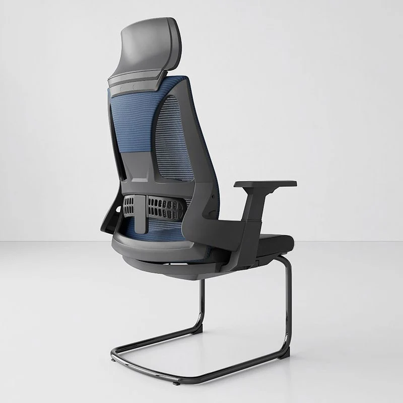 Chaise de bureau contemporaine à accoudoirs en maille, chaise de bureau réglable en hauteur Clearhalo