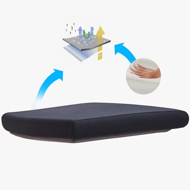 Chaise de bureau contemporaine AirGrid respirante de 19 po de large Clearhalo