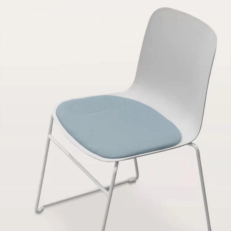Chaise de bureau contemporaine Aucune chaise de conférence sans bras pénible Clearhalo