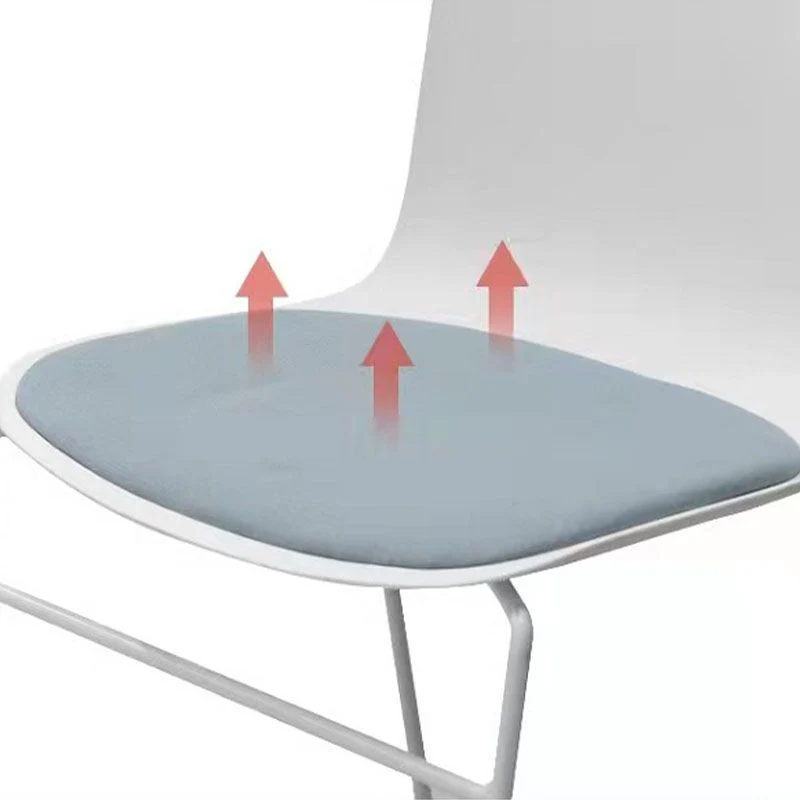 Chaise de bureau contemporaine Aucune chaise de conférence sans bras pénible Clearhalo