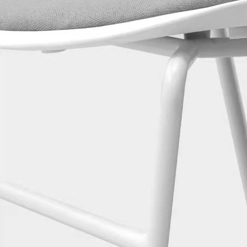 Chaise de bureau contemporaine Aucune chaise de conférence sans bras pénible Clearhalo