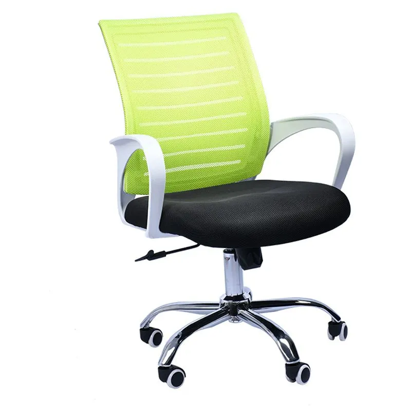 Chaise de bureau contemporaine, bras fixes, mécanisme d'inclinaison, chaise de conférence Clearhalo