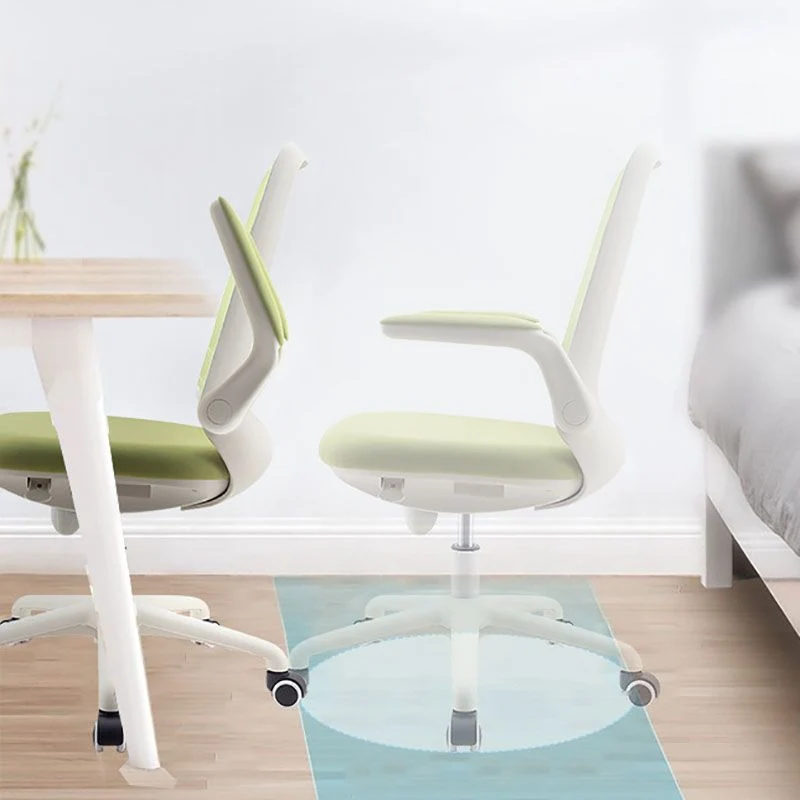 Chaise de bureau contemporaine Chaise de bureau à mécanisme d'inclinaison à dossier moyen Clearhalo