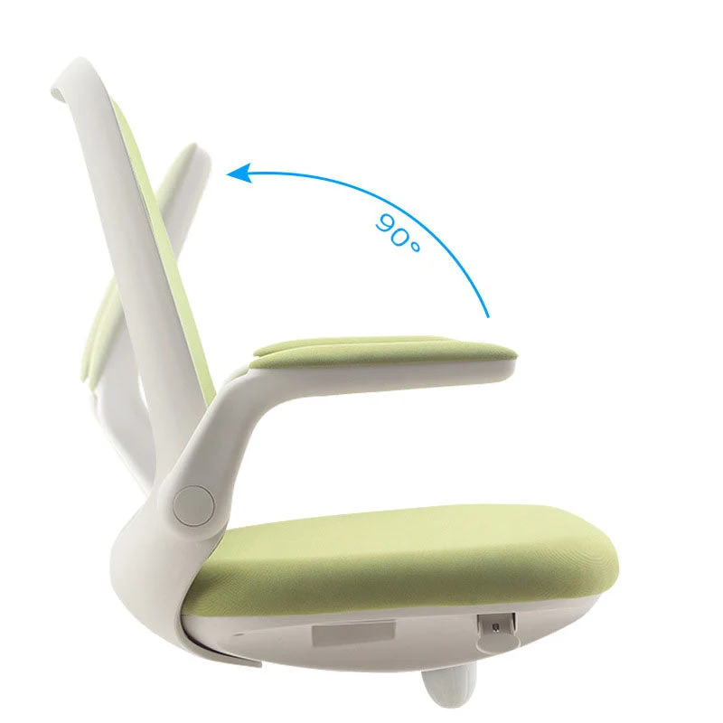 Chaise de bureau contemporaine Chaise de bureau à mécanisme d'inclinaison à dossier moyen Clearhalo