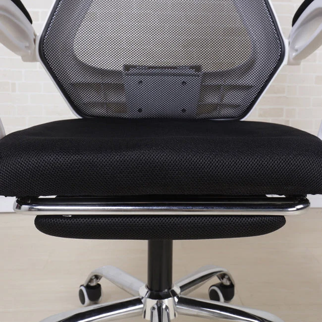 Chaise de bureau contemporaine Chaise de bureau noire respirante AirGrid Clearhalo
