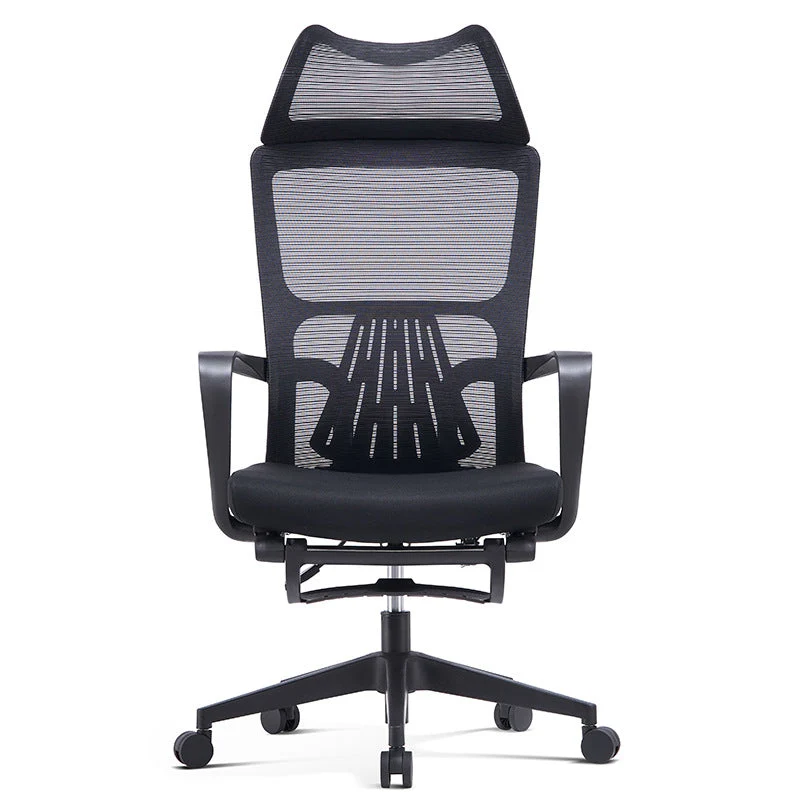 Chaise de bureau contemporaine Chaise de bureau respirante AirGrid à dossier moyen Clearhalo