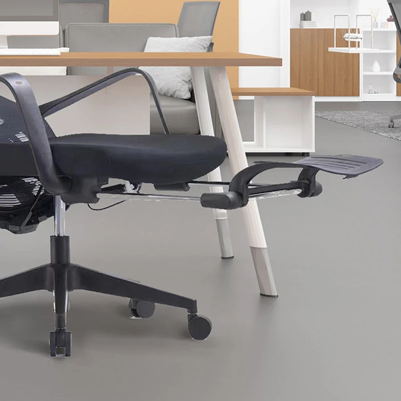 Chaise de bureau contemporaine Chaise de bureau respirante AirGrid à dossier moyen Clearhalo