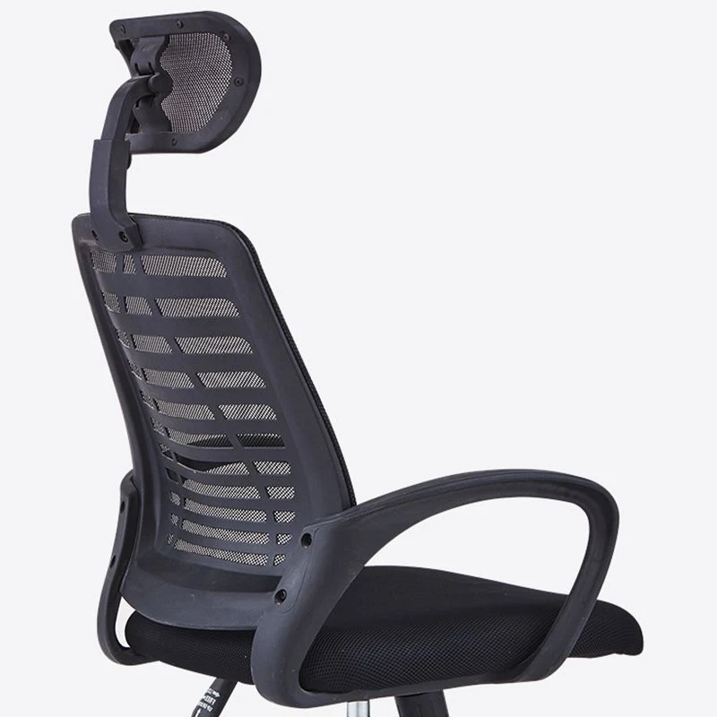 Chaise de bureau contemporaine Chaise de conférence ergonomique à dossier haut Clearhalo