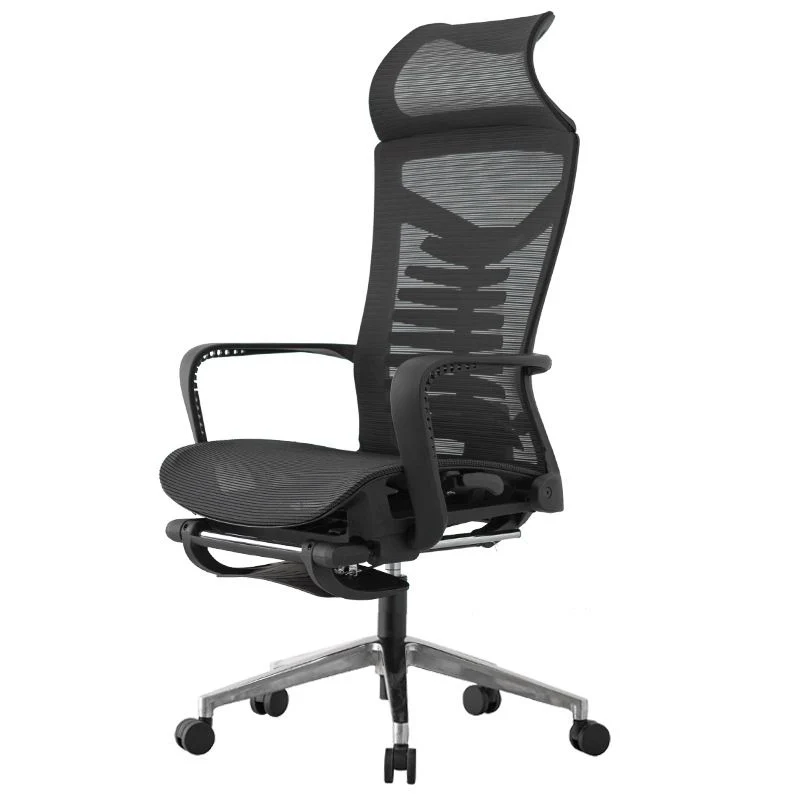 Chaise de bureau contemporaine, chaise d'ordinateur à dossier haut, chaise de travail ergonomique Clearhalo