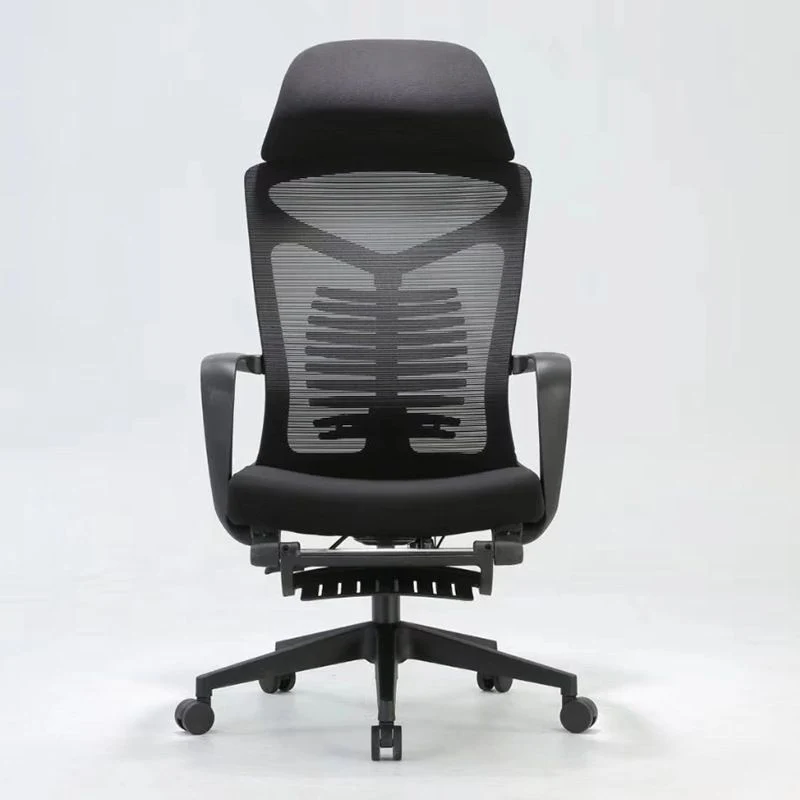 Chaise de bureau contemporaine, chaise d'ordinateur à dossier haut, chaise de travail ergonomique Clearhalo