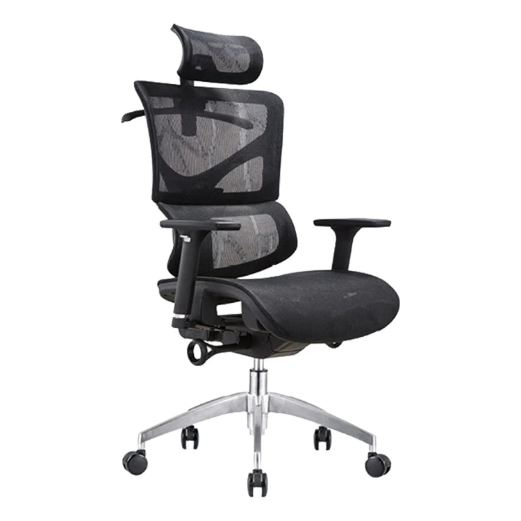 Chaise de bureau contemporaine Chaise d'ordinateur en maille Chaise de travail réglable Clearhalo