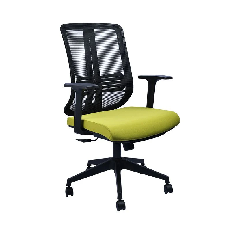 Chaise de bureau contemporaine Conférence à bras fixes avec roulettes Clearhalo