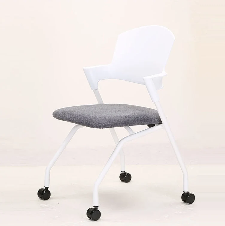 Chaise de bureau contemporaine à dossier bas, 21,5 pouces de large Clearhalo