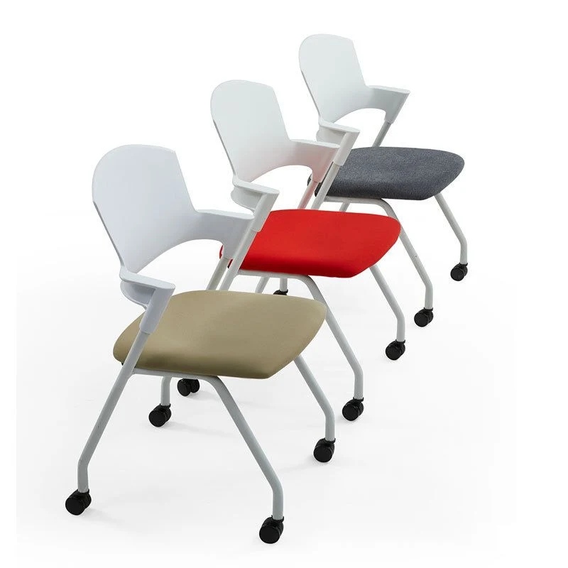 Chaise de bureau contemporaine à dossier bas, 21,5 pouces de large Clearhalo