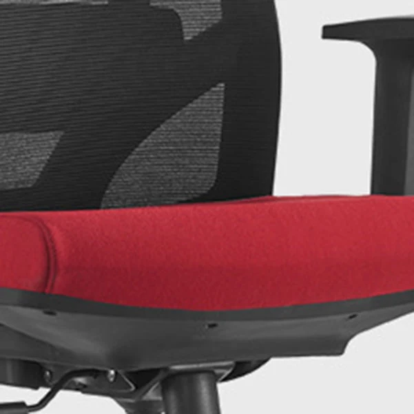 Chaise de bureau contemporaine à dossier haut, chaise ergonomique réglable Clearhalo